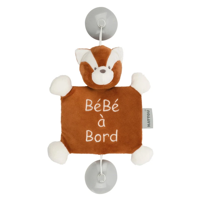 Bébé à Bord Boris Le Panda NATTOU Boris & Jungo 3 Bébé à Bord Boris Le Panda NATTOU Boris & Jungo