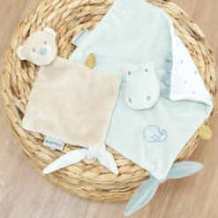 Doudou Roméo Le Croco Vert NATTOU Roméo, Jules & Sally