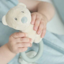 Hochet Anneau Jules L’ours NATTOU Roméo, Jules & Sally -NATTOU Magasin hochet anneau jules lours nattou romeo jules sally 1 3
