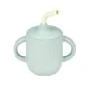 NATTOU Gobelet Avec Paille Vert Silicone -NATTOU Magasin jo056476322