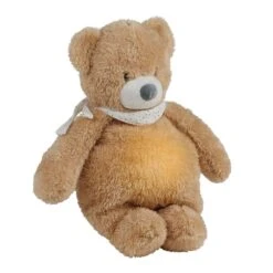 NATTOU Sleepy Veilleuse Peluche Ours Brun - Lapidou