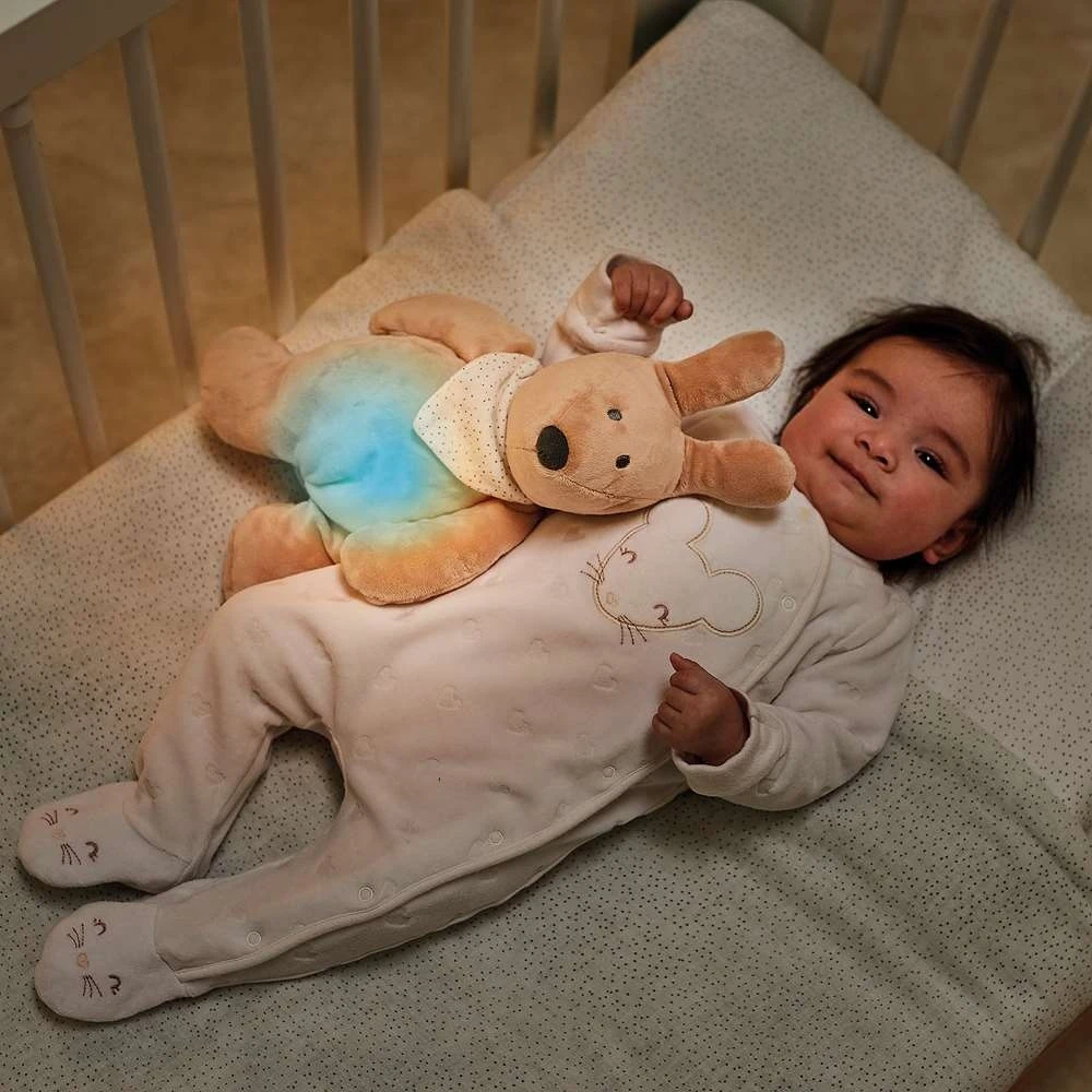 NATTOU Sleepy Veilleuse Peluche Lapin Beige Sable - Lapidou 4 NATTOU Sleepy Veilleuse Peluche Lapin Beige Sable - Lapidou – Image 2