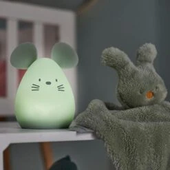 NATTOU Veilleuse Médium Souris Verte 12cm Silicone 10 NATTOU Veilleuse Médium Souris Verte 12cm Silicone -NATTOU Magasin jo060476650 2
