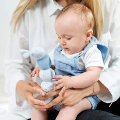 NATTOU Jouet D'éveil Bébé D'activité Chenille Bleue -NATTOU Magasin jo083377169 3