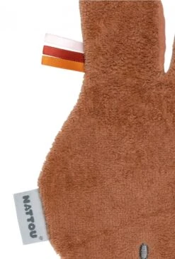 NATTOU Doudou Tête Bonnie Le Lapin Avec Anneau En Silicone -NATTOU Magasin jo083408100 1