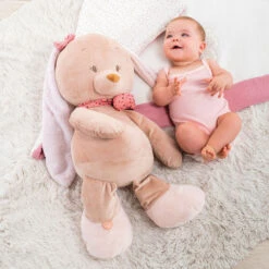 NATTOU Peluche Pauline Le Lapin 75 Cm -NATTOU Magasin jo083444046 1