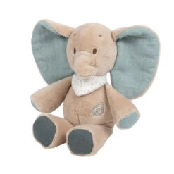 NATTOU Mini Peluche Bébé Axel éléphant