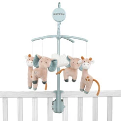 NATTOU Mobile Bébé Musical Luna Et Axel