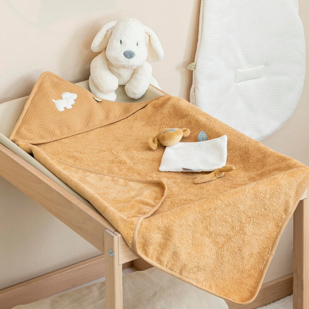 NATTOU Cape De Bain Et Gant De Toilette Charlie 4 NATTOU Cape De Bain Et Gant De Toilette Charlie – Image 3