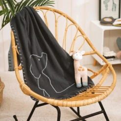 Couverture Tricot 75x100 NATTOU Luna & Axel 7 Couverture Tricot 75x100 NATTOU Luna & Axel -NATTOU Magasin la couverture tricot 2