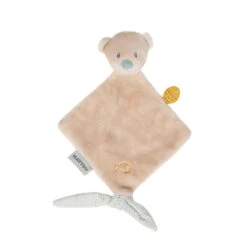 Mini-doudou Jules L’ours Beige NATTOU Roméo, Jules & Sally -NATTOU Magasin mini doudou jules lours beige nattou romeo jules sally 1 2