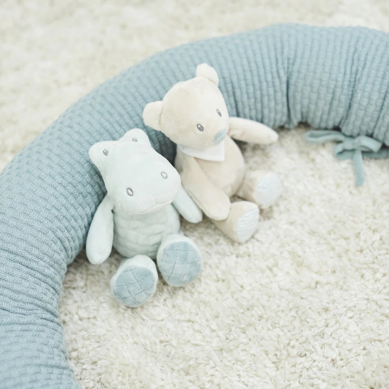 Mini-peluche Hochet 20 Cm Roméo Le Croco Vert NATTOU Roméo, Jules & Sally 4 Mini-peluche Hochet 20 Cm Roméo Le Croco Vert NATTOU Roméo, Jules & Sally – Image 2