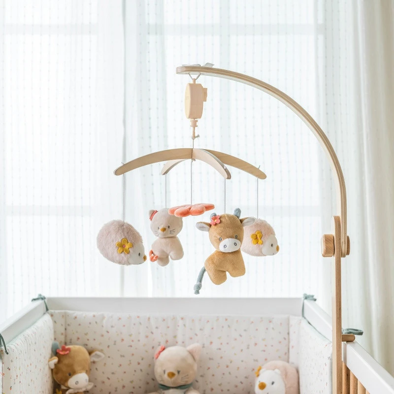 Mobile Musical En Bois NATTOU Mila, Lana Et Zoë 4 Mobile Musical En Bois NATTOU Mila, Lana Et Zoë – Image 2