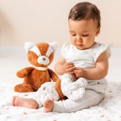 Peluche Mini-musical Jungo NATTOU Boris & Jungo -NATTOU Magasin peluche mini musical jungo nattou boris jungo 2