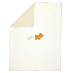 Petit Plaid En Jacquard 75x100 NATTOU Charlie