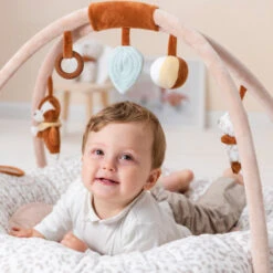 Tapis Pouf Avec Arches NATTOU Boris & Jungo -NATTOU Magasin tapis pouf avec arches nattou boris jungo 2