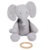 Peluche Musicale En Tricot NATTOU Tembo Gris
