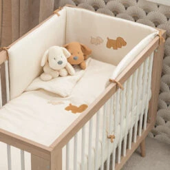 Tour De Lit Jacquard NATTOU Charlie -NATTOU Magasin tour de lit jacquard nattou charlie 3